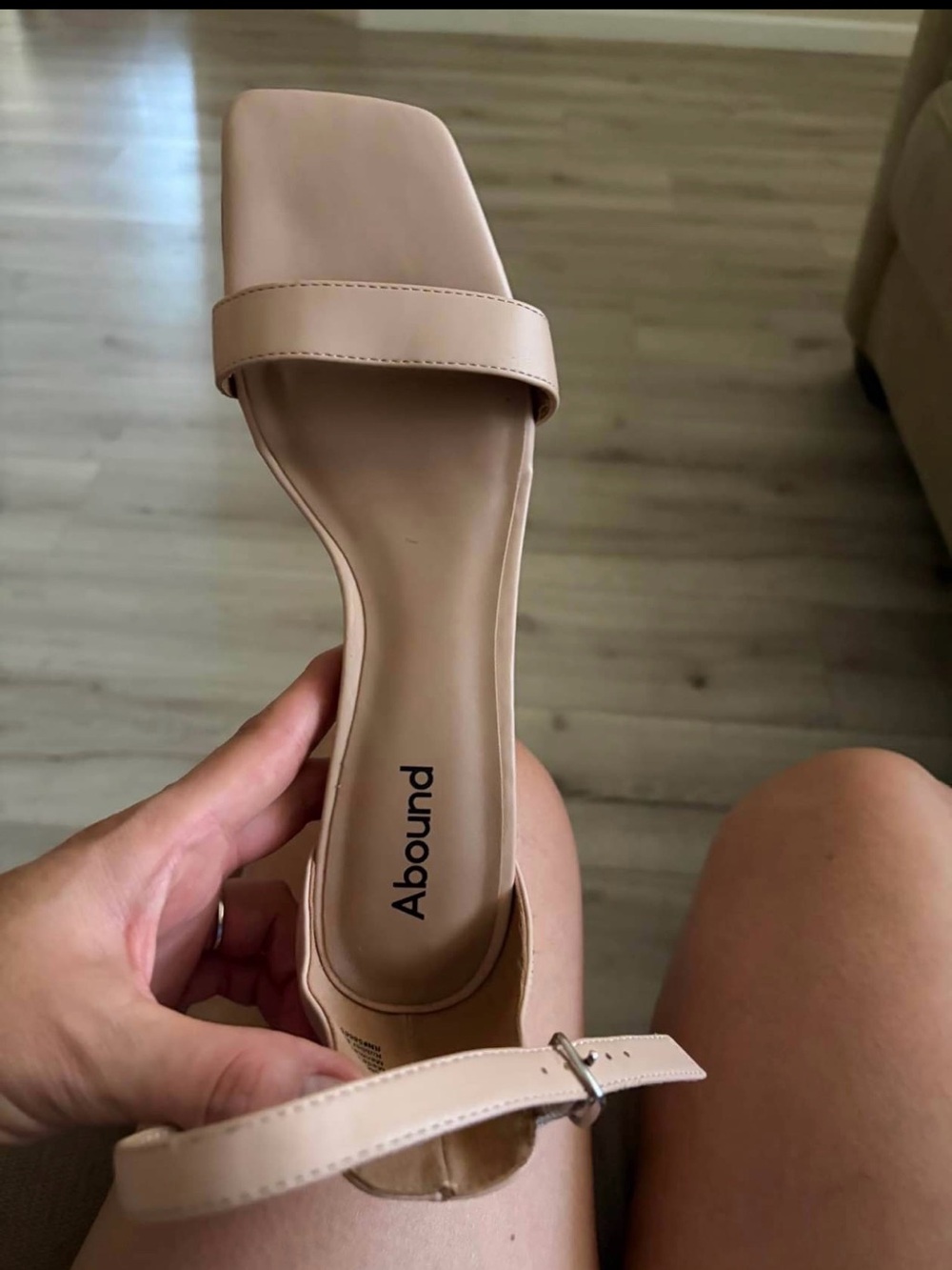 Abound Women's Blush Square-Toe Block Heel Sandal